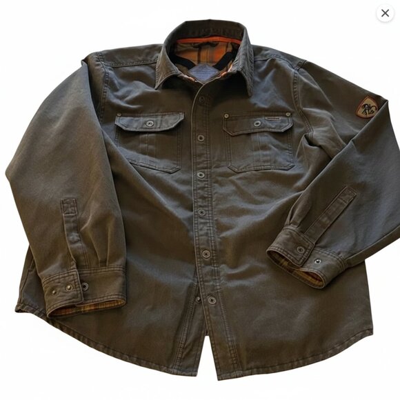 NWOT Legendary Whitetails Men's Dark Brown Light Jacket - concealed carry - Picture 3 of 16